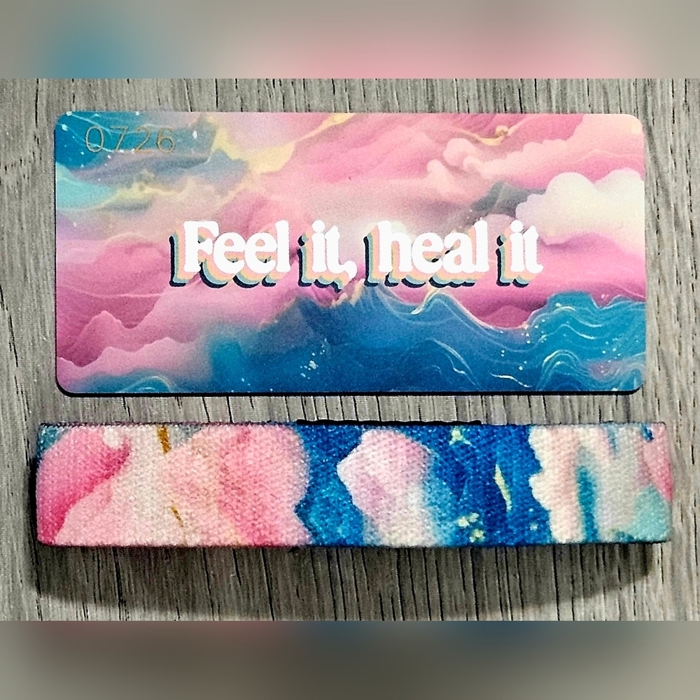 ZOX "FEEL IT, HEAL IT" #726 INTERACTIVE COLLECTIBLE NEW MEDIUM WRISTBAND